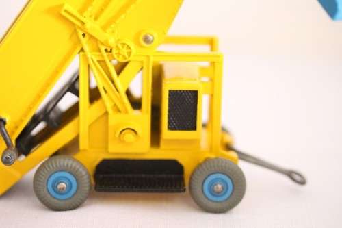 An incredible BOXED original vintage (c1960) Dinky Toys No. 564 blue & yellow Elevator Loader