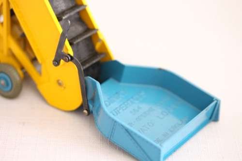 An incredible BOXED original vintage (c1960) Dinky Toys No. 564 blue & yellow Elevator Loader