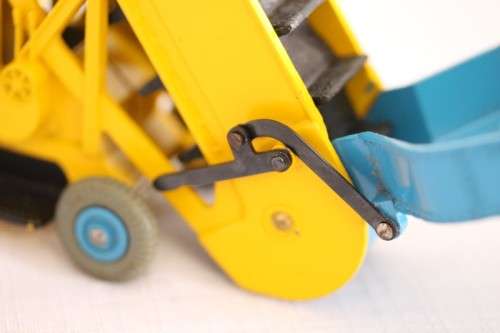 An incredible BOXED original vintage (c1960) Dinky Toys No. 564 blue & yellow Elevator Loader