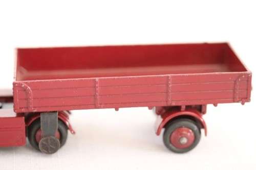 **RS17** An original vintage (c1958) Dinky Toys No. 30W maroon Hindle Smart Helecs die-cast truck