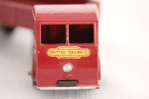 **RS17** An original vintage (c1958) Dinky Toys No. 30W maroon Hindle Smart Helecs die-cast truck