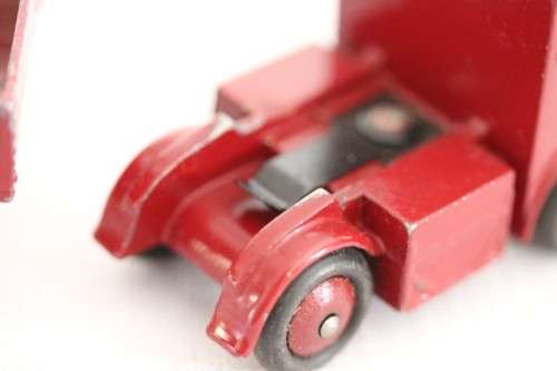 **RS17** An original vintage (c1958) Dinky Toys No. 30W maroon Hindle Smart Helecs die-cast truck