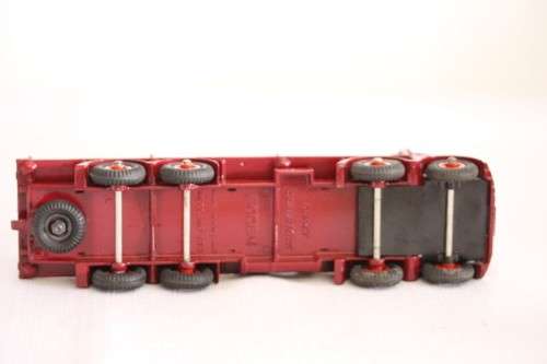 A ultra-rare original vintage c1959 BOXED Dinky Toys No. 905/505 maroon Foden Flat Truck w/ chains