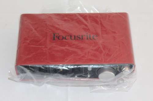 An extremely versatile Focusrite Scarlett 2i2 Gen 2 USB Audio Interface - perfect condition, in box!