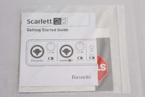 An extremely versatile Focusrite Scarlett 2i2 Gen 2 USB Audio Interface - perfect condition, in box!