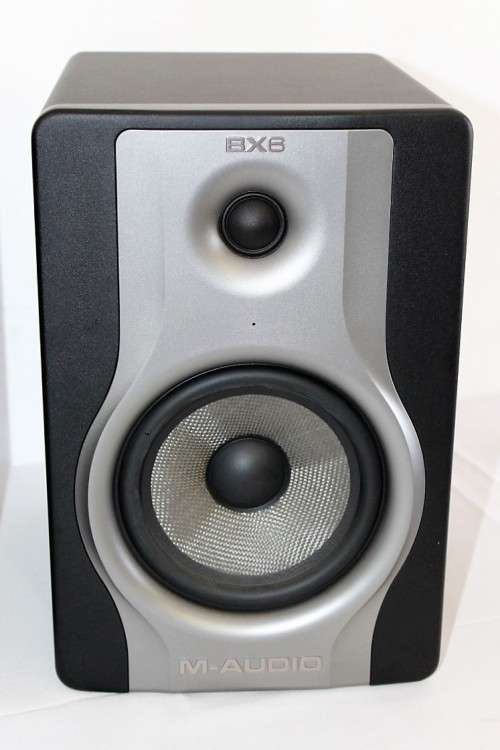 A high end pair of M-Audio BX6 Carbon studio monitors - pristine condition and in the original box!!