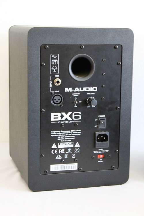 A high end pair of M-Audio BX6 Carbon studio monitors - pristine condition and in the original box!!