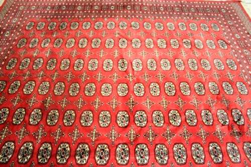 A superb, well made (2.48m x 3.13m) traditional "very soft" Iranian Turkomen Persian carpet