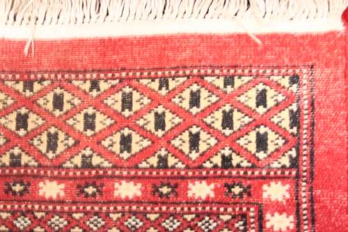 A superb, well made (2.48m x 3.13m) traditional "very soft" Iranian Turkomen Persian carpet