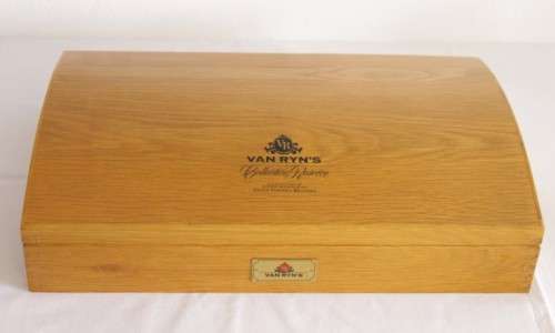 A rare boxed set of Van Ryn's 12, 15 and 20 year old "Collection Reserve" Single Pot-stilled brandy