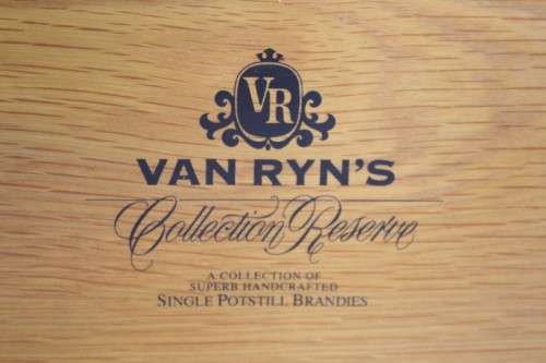 A rare boxed set of Van Ryn's 12, 15 and 20 year old "Collection Reserve" Single Pot-stilled brandy