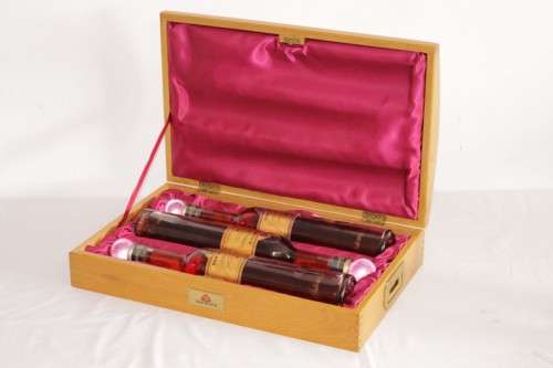 A rare boxed set of Van Ryn's 12, 15 and 20 year old "Collection Reserve" Single Pot-stilled brandy