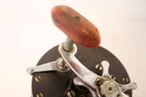 A very high quality vintage (1950's) bakelite "Penn" no 85 made in the USA salt water reel.