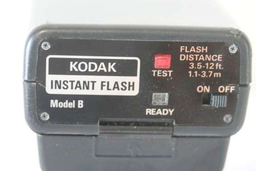 **RS17** A fantastic vintage Kodak Model B instant flash. Fits Colorburst 100, 200, EK4, EK6 cameras