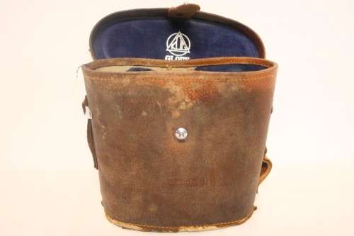 An awesome pair of Japanese made vintage Glory binoculars in their original case.