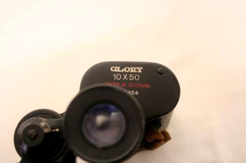 An awesome pair of Japanese made vintage Glory binoculars in their original case.