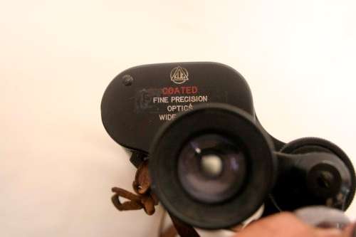 An awesome pair of Japanese made vintage Glory binoculars in their original case.