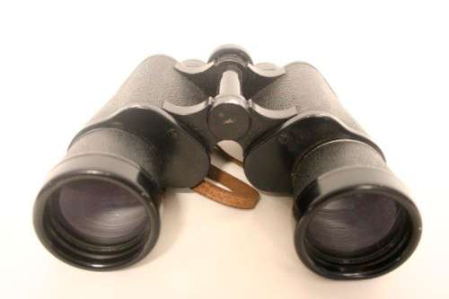 An awesome pair of Japanese made vintage Glory binoculars in their original case.