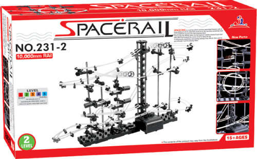 A brilliant original "SpaceRail" No. 231-2 (10000mm) LEVEL 2 assembly set - never assembled!!!