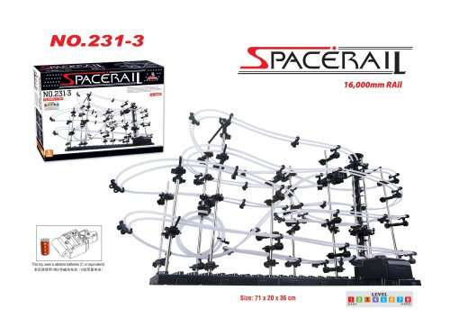 An awesome original "SpaceRail" No. 231-3 (16000mm) LEVEL 3 assembly set - never assembled!!!