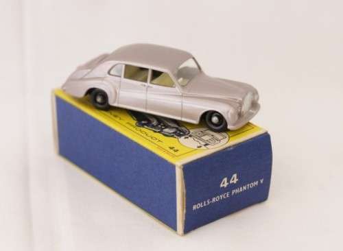 A very rare original vintage (c1964) Matchbox No. 44 Mauve Rolls-Royce Phantom V die-cast model car