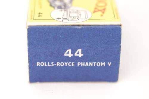 A very rare original vintage (c1964) Matchbox No. 44 Mauve Rolls-Royce Phantom V die-cast model car