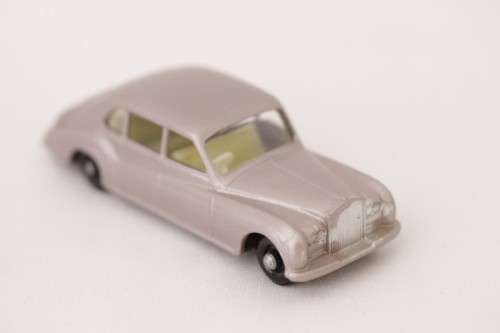 A very rare original vintage (c1964) Matchbox No. 44 Mauve Rolls-Royce Phantom V die-cast model car
