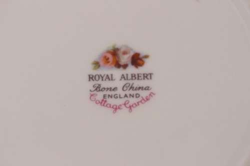 **RS17** Gorgeous vintage Royal Albert bone china trio in the exquisite Cottage Garden pattern