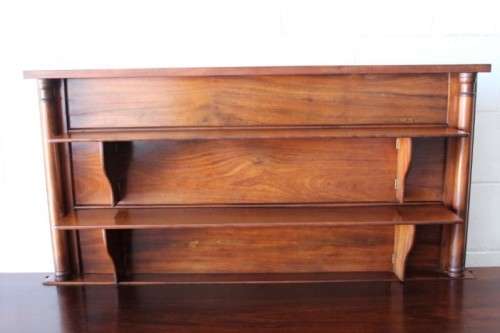 incredible antique walnut Art Deco pop-up drinks cabinet w/ side cupboards & pull-out trays RS17Sale