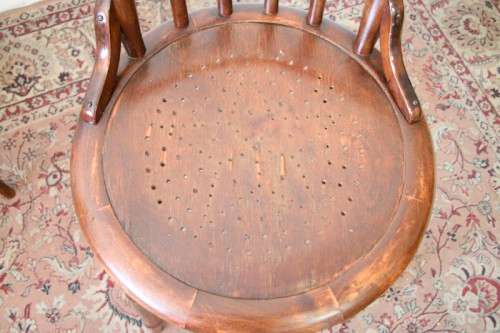 Two stunning vintage globe chairs - beautiful on a patio/ next to a dining table for extra seating!