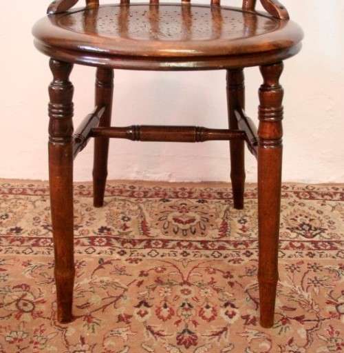 Two stunning vintage globe chairs - beautiful on a patio/ next to a dining table for extra seating!