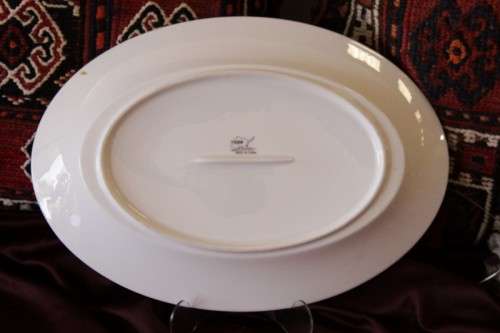 A gorgeous set of four assorted oval food platters in great condition - no chips or cracks