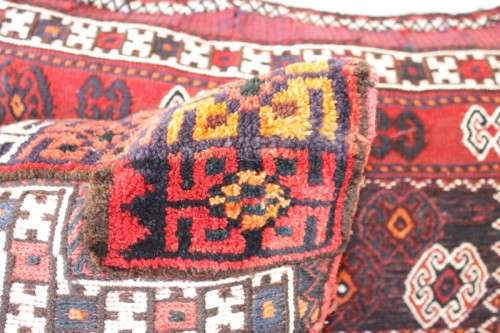 Two incredible large (double sided) hand-stitched Berber Persian floor cushion in awesome condition