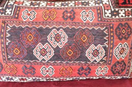 Two incredible large (double sided) hand-stitched Berber Persian floor cushion in awesome condition
