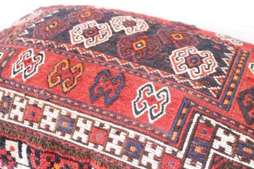 Two incredible large (double sided) hand-stitched Berber Persian floor cushion in awesome condition