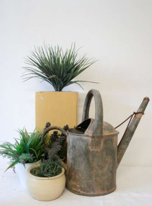 **RS17** An awesome rustic vintage watering can with loads of charm & character.