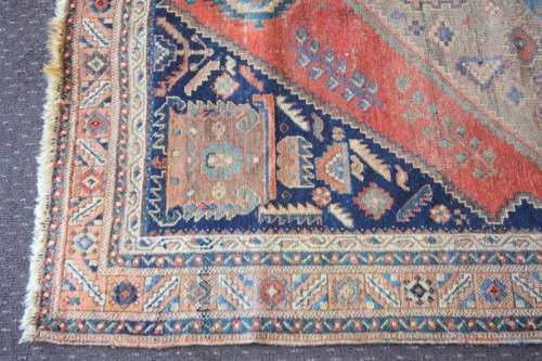 A superb large (190cm x 148cm) traditional north-African Berber carpet in wonderful condition