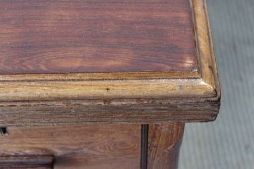 **RS17_Clearance** Vintage solid partridge wood 6-drawer executives desk in wonderful condition