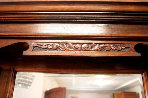 A spectacular antique Victorian oak buffet server once owned by John Smith Moffat; The Moffat Treaty