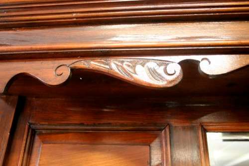 A spectacular antique Victorian oak buffet server once owned by John Smith Moffat; The Moffat Treaty