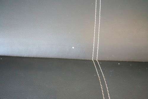 **RS17_Clearance** A fantastic & extremely well made (1.8m long) faux leather sleeper couch