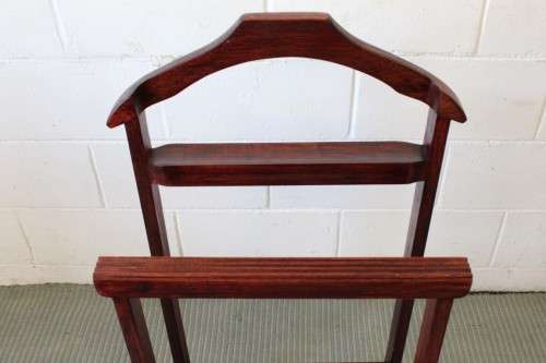 Amazing solid wooden "dumb valet" clothing stands in great condition - stylish & very useful!