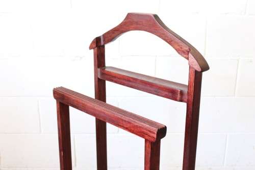 Amazing solid wooden "dumb valet" clothing stands in great condition - stylish & very useful!