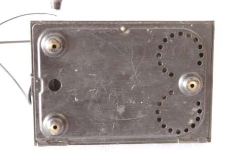 An exceptionally rare antique c1940 "Ericsson" black Bakelite hand-cranked wall exchange telephone