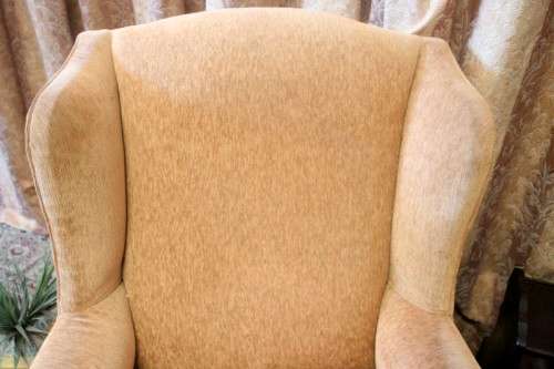 **RS17** A large wing back chair in great condition for the age! Perfect for a study or reading room