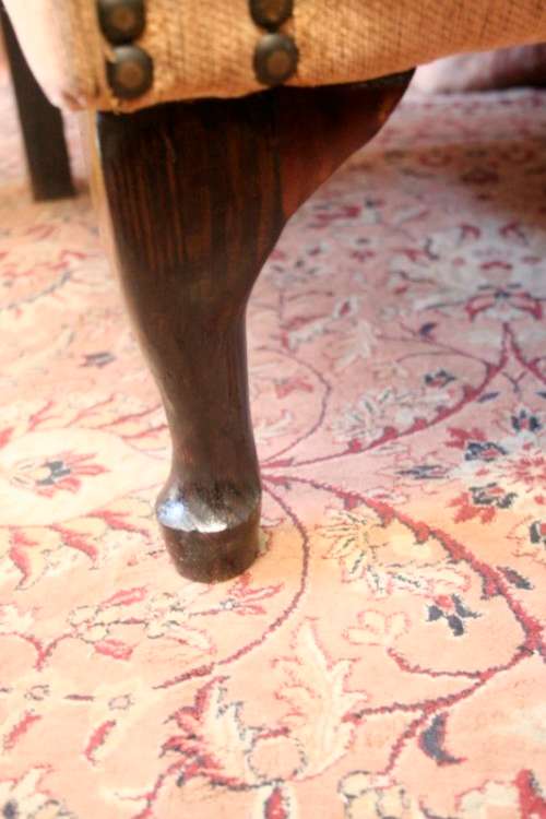 **RS17** A large wing back chair in great condition for the age! Perfect for a study or reading room