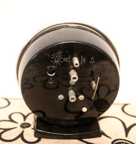 A stunning vintage "Brazilian" made Westclox Big Ben mechanical wind-up bedside clock