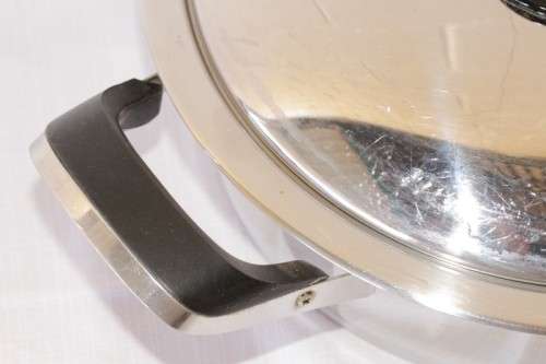 A wonderful AMC Classic 18/10 stainless steel 24cm Gourmet Deep pot with "VISIOTHERM®" lid