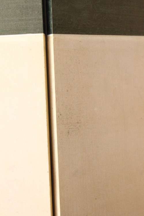 A wonderful four-part Japanese "Byobu" folding screen - hand painted - from the Showa period!!