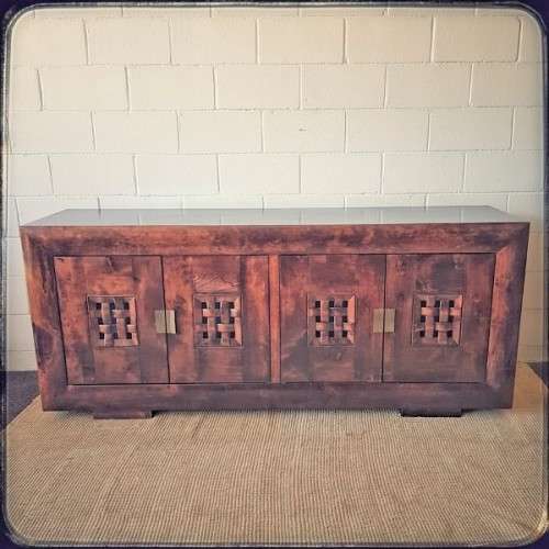 DISCOUNTED! Coricraft Arc collection 4-door buffer/ side server/ cabinet with four storage drawers